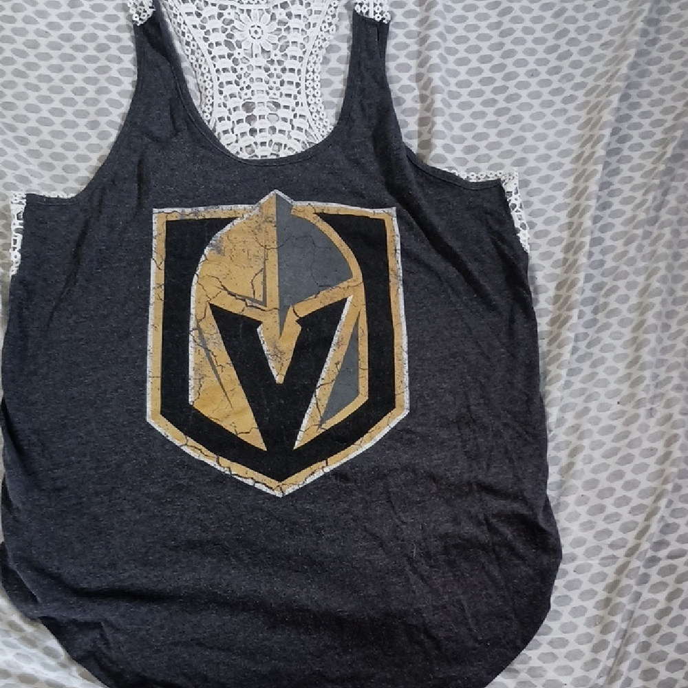 NHL Black and Gold Tank Top